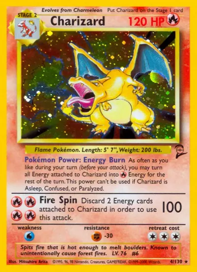 Charizard, Game Base II 2000