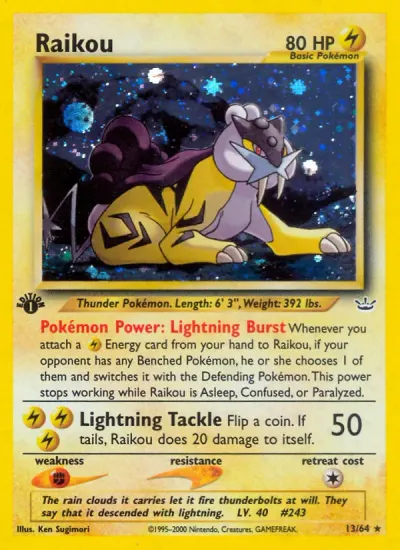 Raikou, Neo Revelation 2001