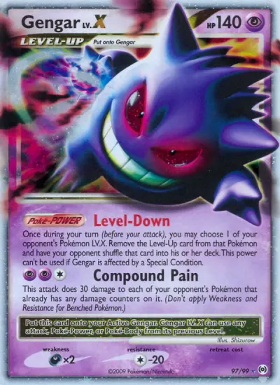Gengar Lv.x, Platinum Arceus 2009