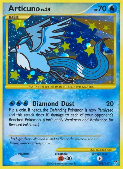 Articuno, Platinum Supreme Victors 2009