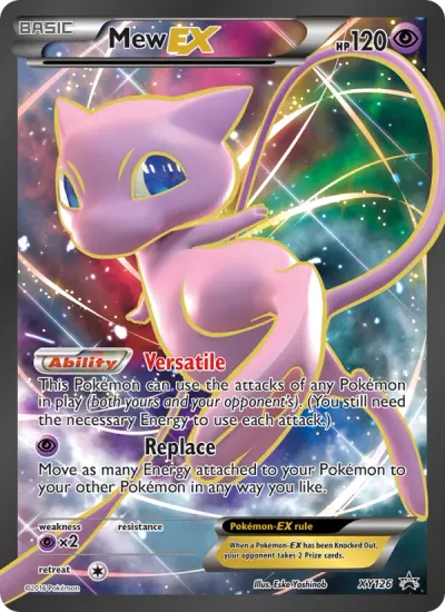 Mew EX, XY Black Star Promo 2016