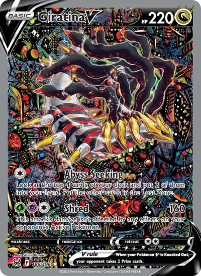 Giratina V, Sword & Shield Lost Origin 2022