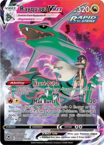 Rayquaza VMAX, Sword & Shield Silver Tempest 2022