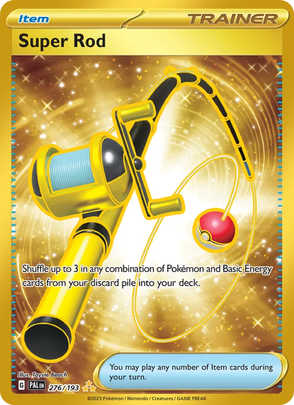 Super Rod, Paldea Evolved 2023 — PSA 10