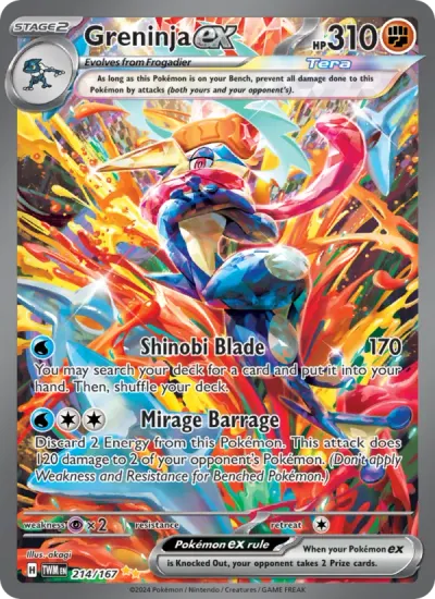 Greninja EX, Twilight Masquerade 2024