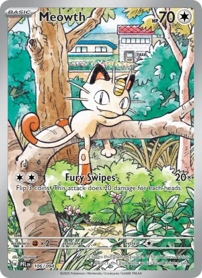 Meowth, Phantasmal Flames 2025