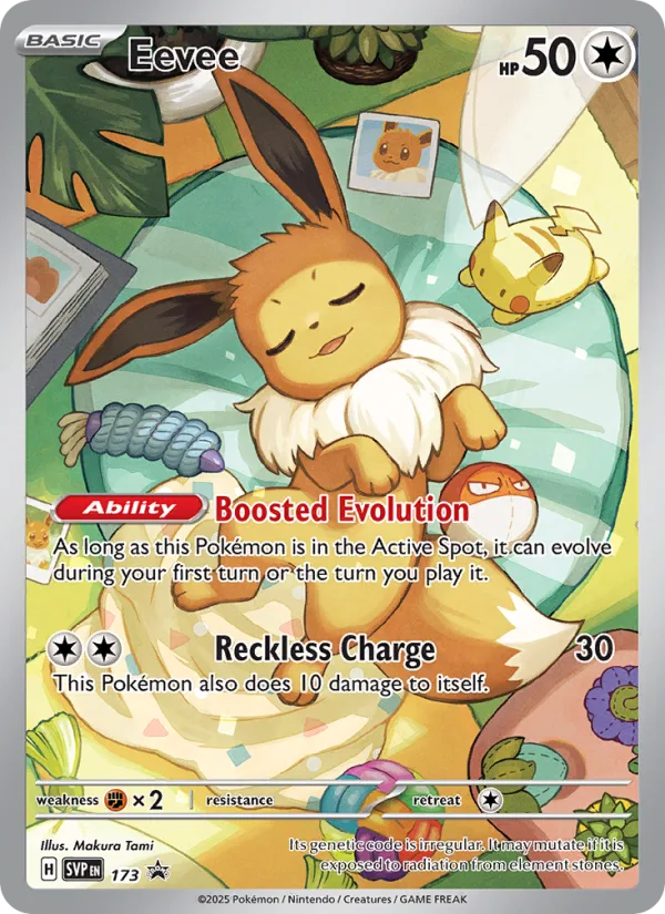 Eevee, SV Black Star Promo 2025 — PSA 10